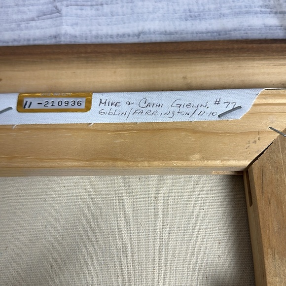 David Brusel Signed Seascape Oil On Canvas nautical themed Framed Painting - Picture 5 of 6